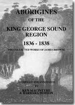 Aborigines of the King George Sound 1836 - 38