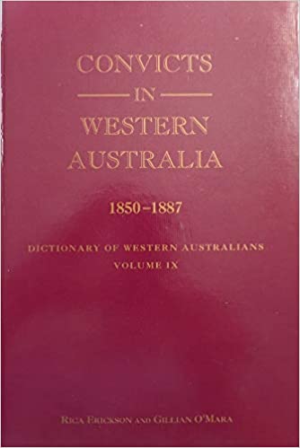 Convicts in Western Australia 1850-1887
