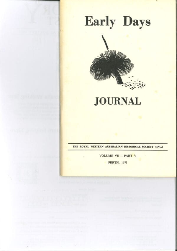 Early Days Vol 7 Pt 5 1973
