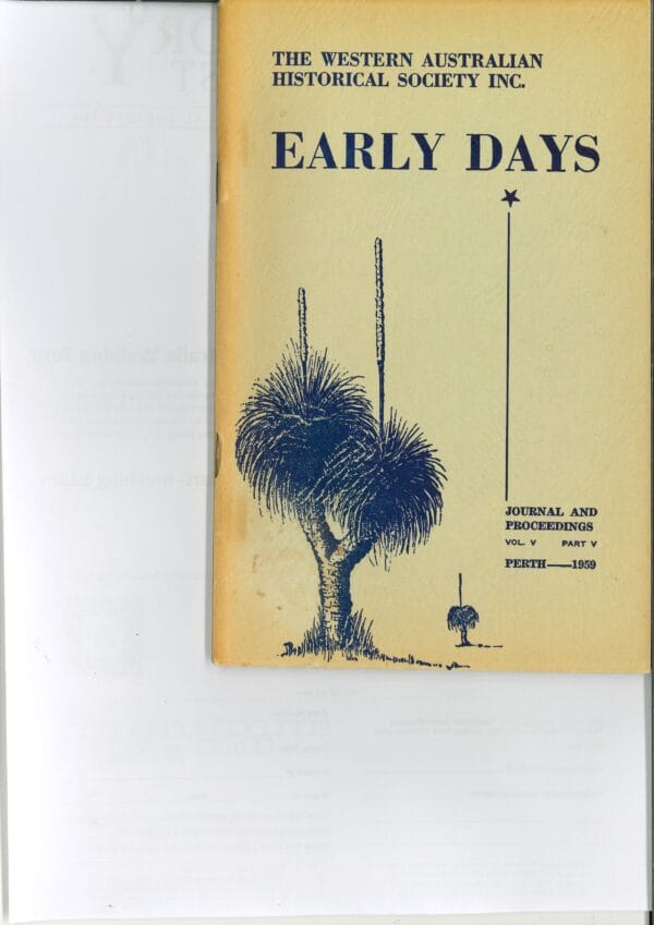 Early Days Vol 5 Pt 5 1959