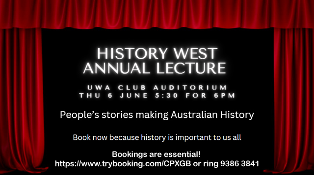 History West Annual Lecture