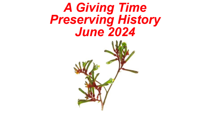 A Giving Time &#8211; Preserving History
