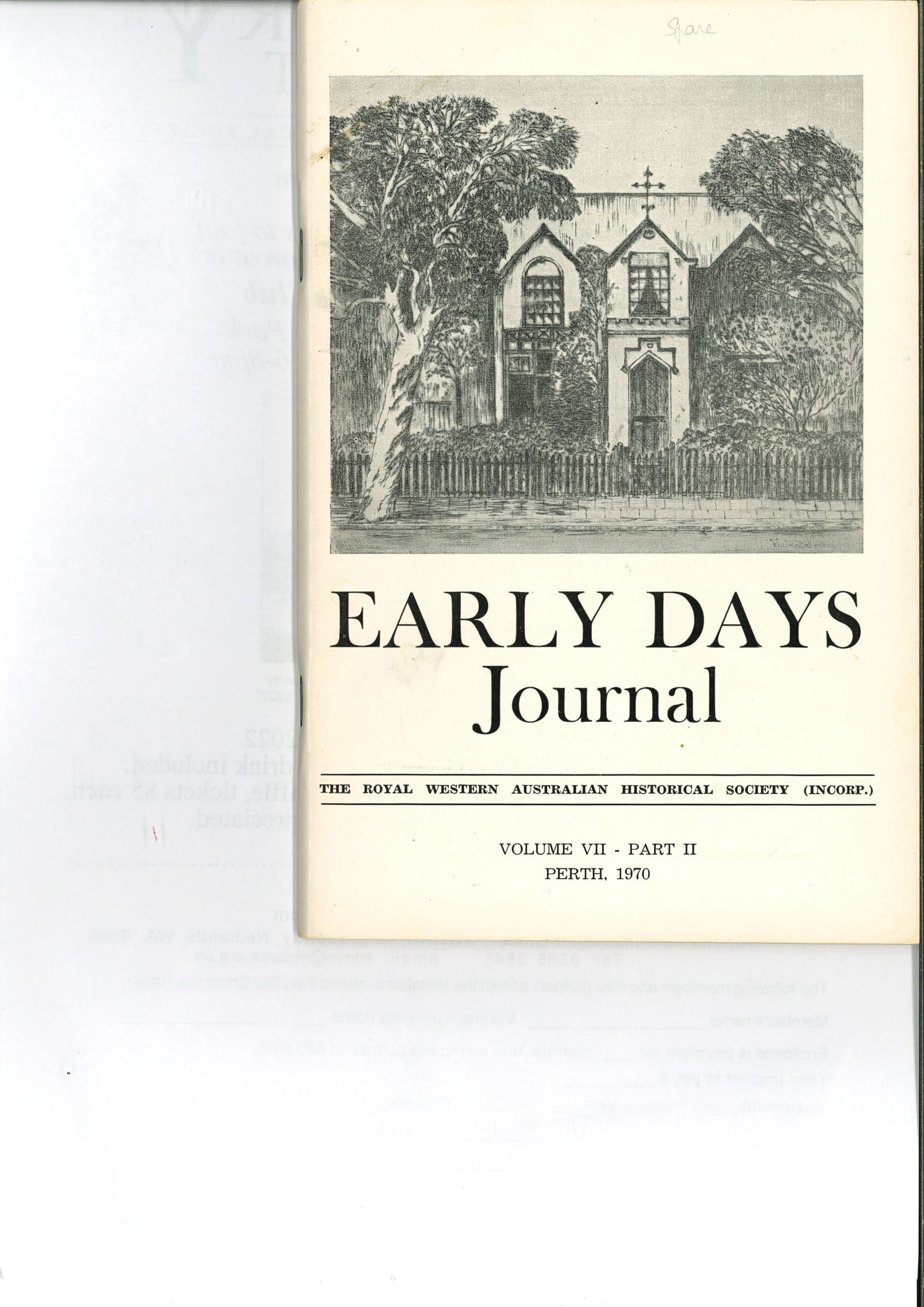 Early Days Vol 7 Pt 2 1970