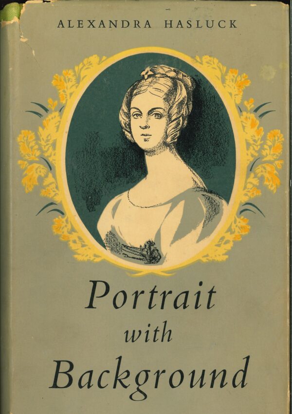 Portrait with background: A Life of Georgiana Molloy with cover