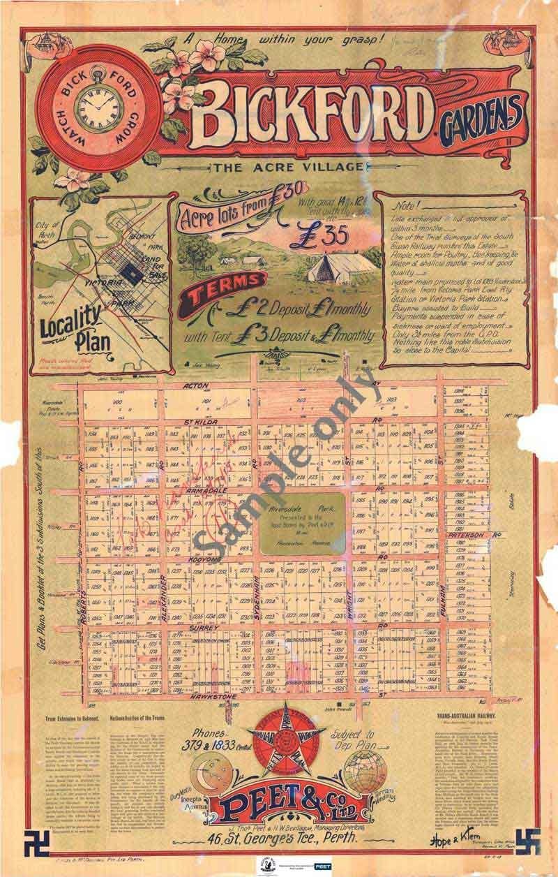 Collection of PEET Ltd Plans – Bickford Gardens Carlisle