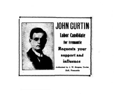 John Curtin for Fremantle