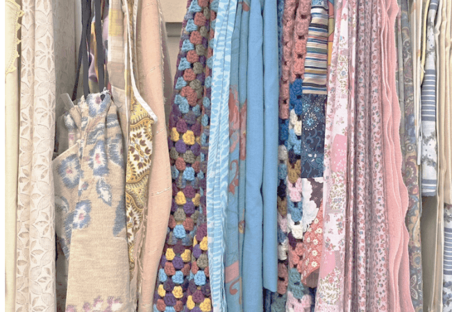 Vintage Textile and Map Sale